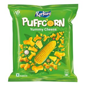 Kurkure Yummy Cheese Puffcorn Namkeen, 28g