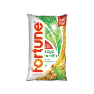 Fortune Soya Health Refined Soyabean Oil (870 g)