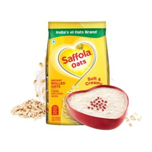 Saffola Oats Soft & Creamy Instant Rolled Oats